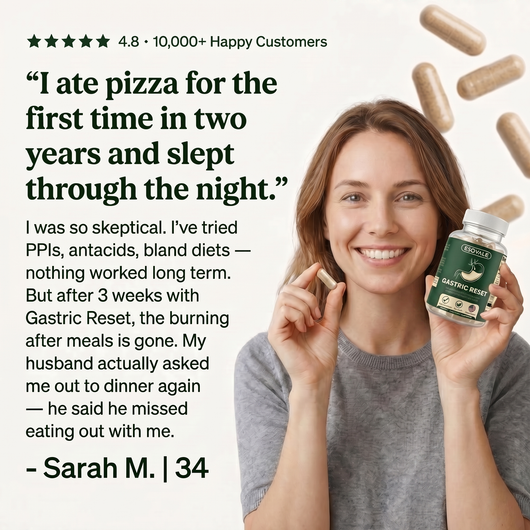 Esovale Gastric Reset — Esophageal Valve Support For Acid Reflux